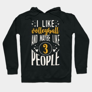 Funny Vollyball Gift Hoodie